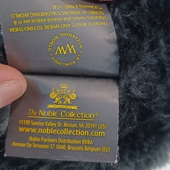 Niffler The Noble Collection Fantastic Beasts Stuffed Animal Soft Plush Toy 12" - Picture 6 of 10